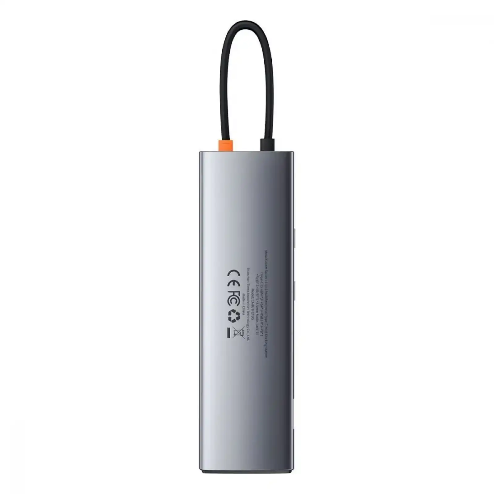 USB-Хаб Baseus Metal Gleam Series 11-in-1 Type-C Gray (CAHUB-CT0G)