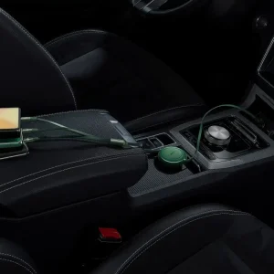 Кабель Baseus Bright Mirror 2 Series 3-in-1 (Micro USB+Lightning+Type-C) 100W (1.1m) Green, CAMJ010206