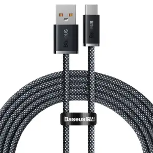Кабель Baseus Dynamic Series Fast Charging Type-C 100W (2m) Slate Gray, CALD000716