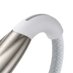 Кабель Baseus Glimmer Series Fast Charging Type-C to Type-C 100W (2m) White, CADH000802