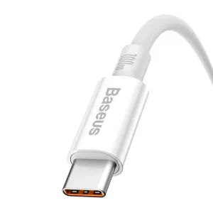 Кабель Baseus Superior Series Fast Charging Data Type-C 100W (1m) White, P10320102214-01