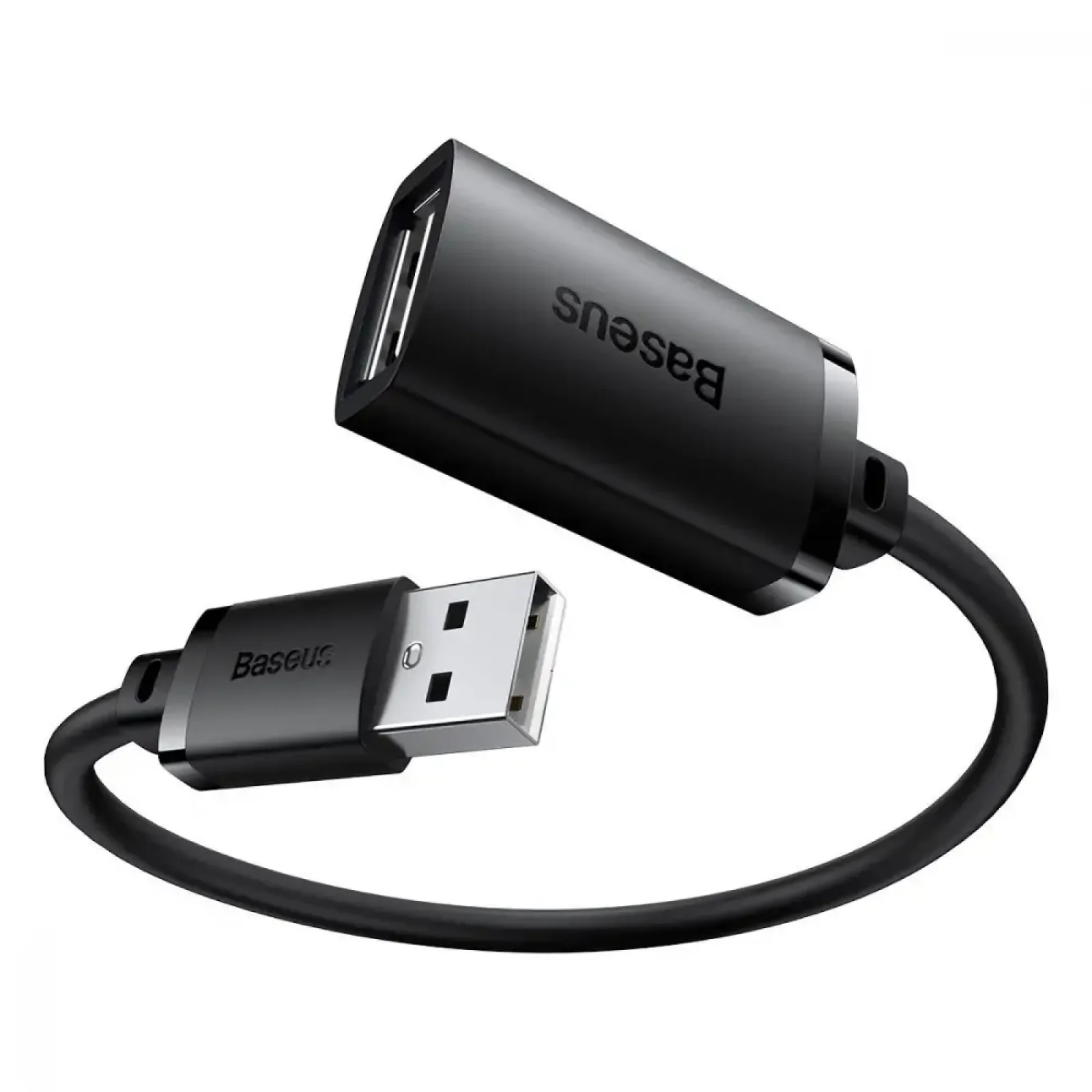 Кабель Baseus AirJoy Series USB(male) to USB(female) (0.5m) Black, B00631103111-01