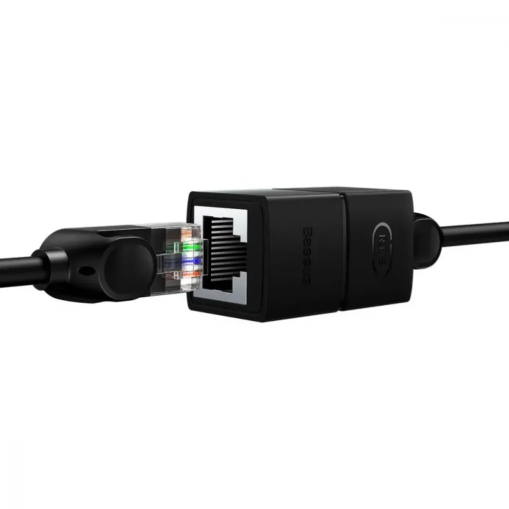 Конектор Baseus AirJoy Series Network Cable Connector RJ45 (2шт/уп) Black, B00131100111-00