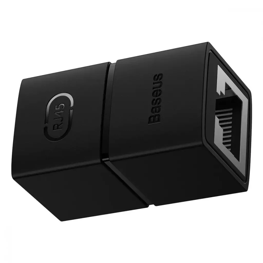 Конектор Baseus AirJoy Series Network Cable Connector RJ45 (2шт/уп) Black, B00131100111-00