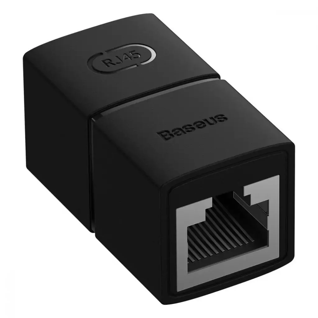 Конектор Baseus AirJoy Series Network Cable Connector RJ45 (2шт/уп) Black, B00131100111-00