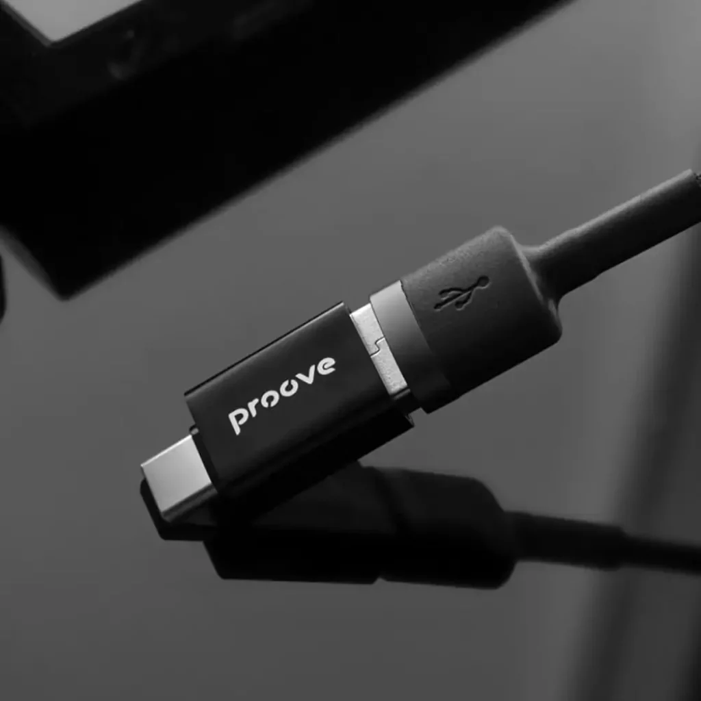 Переходник OTG Proove Extension USB to Type-C Black HBEX00101001