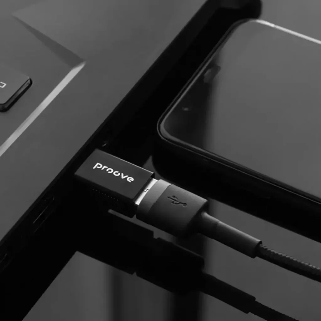 Переходник OTG Proove Extension USB to Type-C Black HBEX00101001