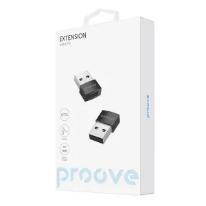 Переходник OTG Proove Extension Type-C to USB Black HBEX00012001