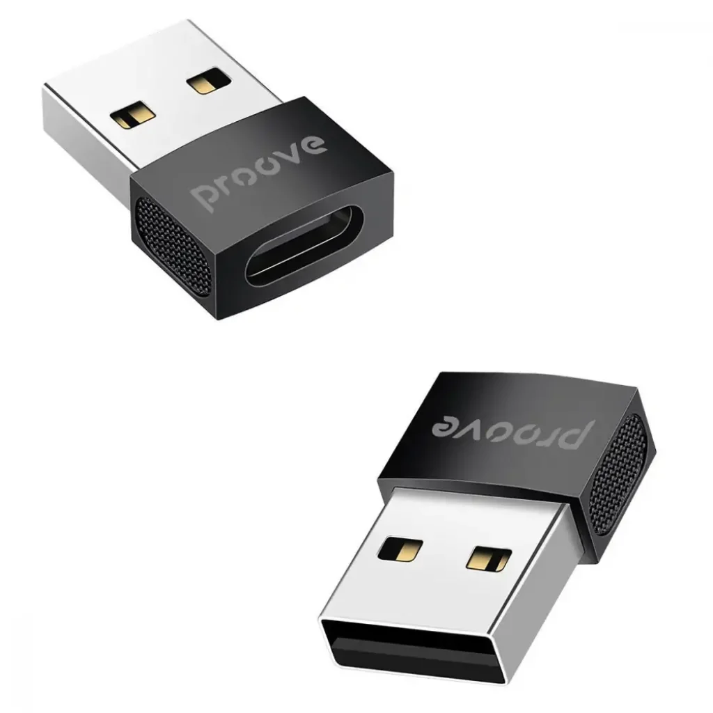 Переходник OTG Proove Extension Type-C to USB Black HBEX00012001