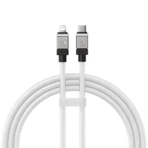 Кабель Baseus CoolPlay Series Type-C to Lightning 20W (1m) White, CAKW000002