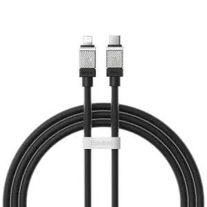 Кабель Baseus CoolPlay Series Type-C to Lightning 20W (2m) Black, CAKW000101