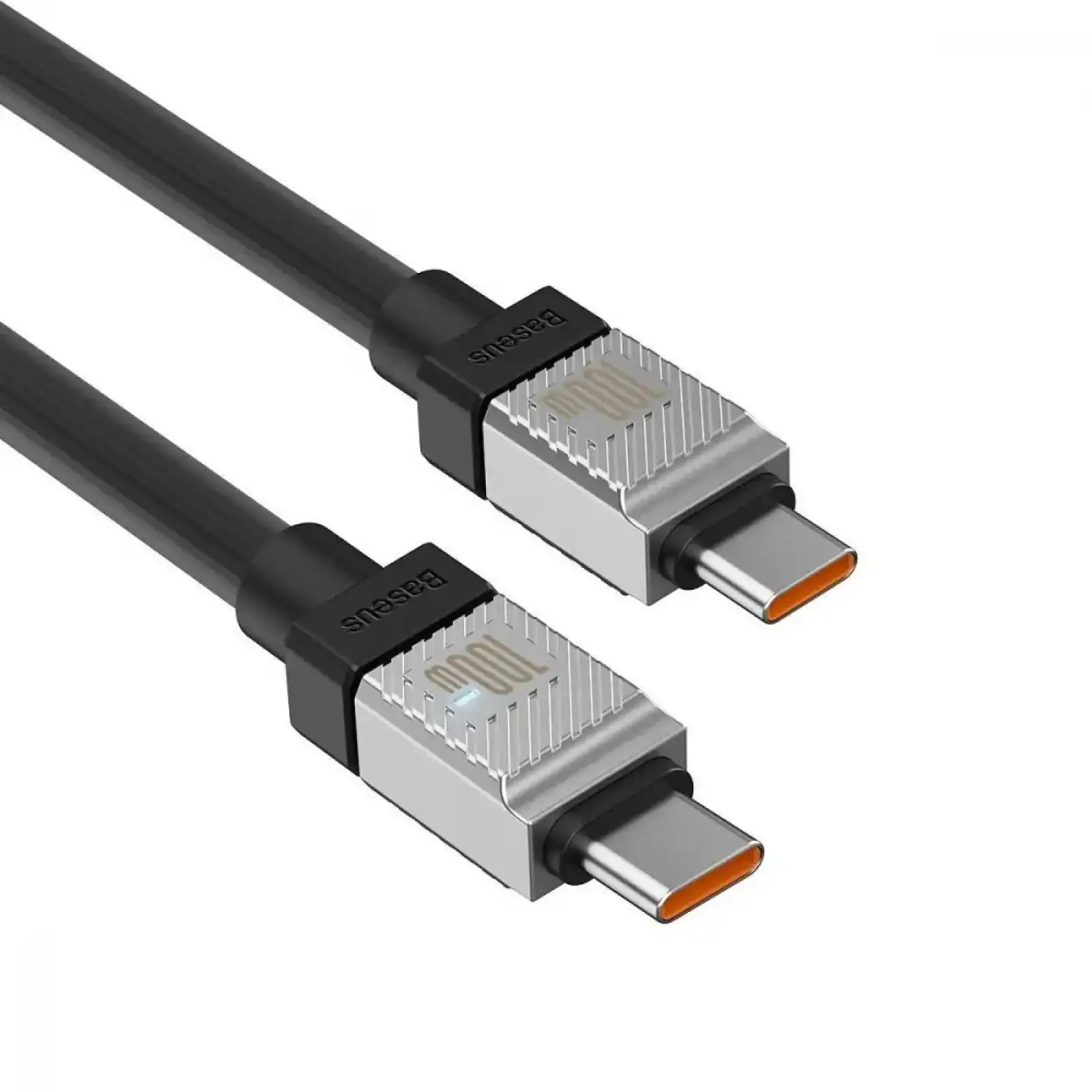 Кабель Baseus CoolPlay Series Type-C to Type-C 100W (1m) White, CAKW000202