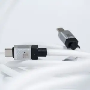 Кабель Baseus CoolPlay Series Type-C to Type-C 100W (1m) White, CAKW000202