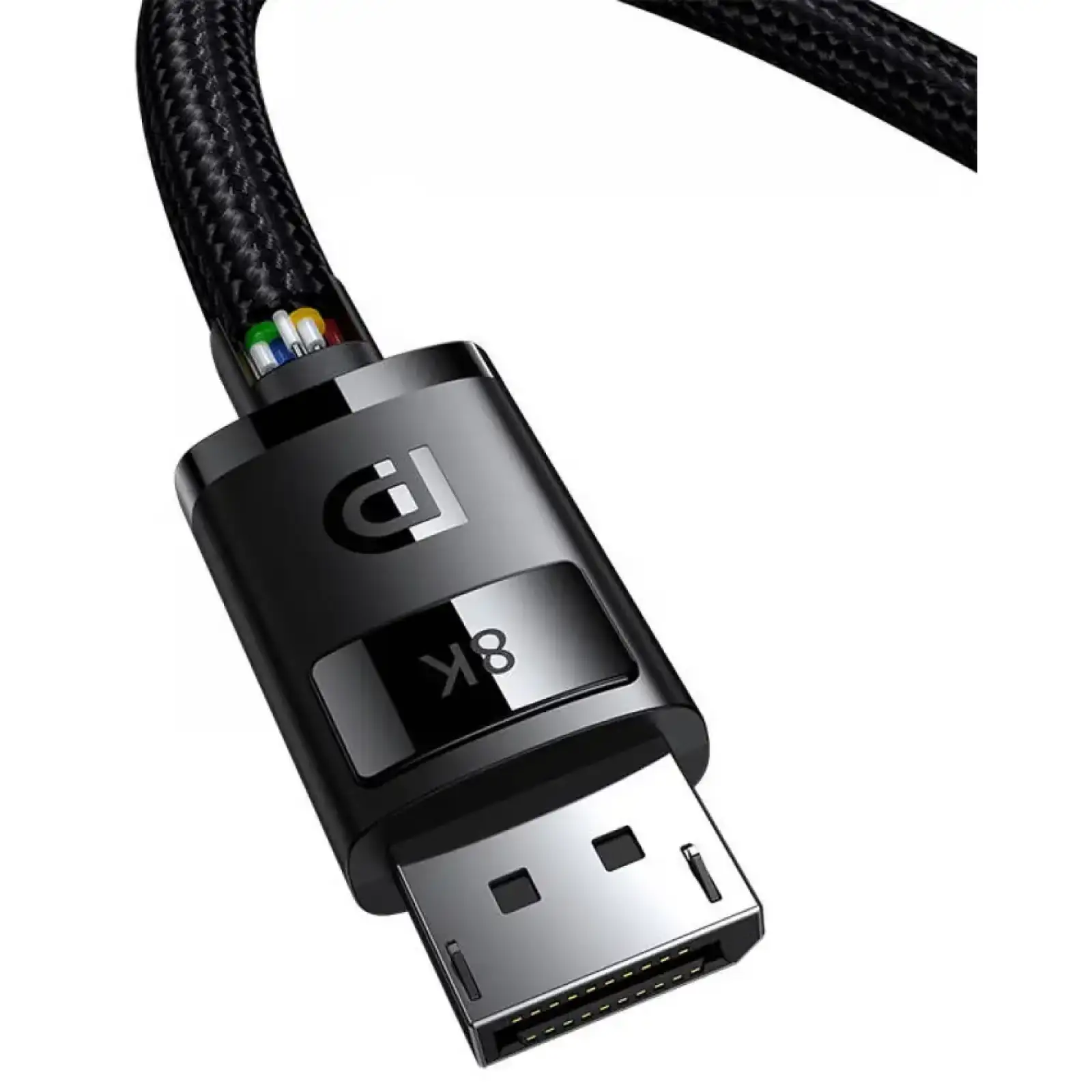 Кабель Baseus High Definition Series DP 8K to DP 8K (1,5m) Black