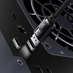Кабель Baseus High Definition Series DP 8K to DP 8K (1,5m) Black
