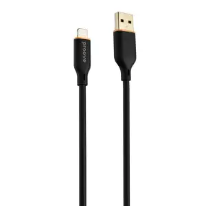 Кабель Proove Jelly Silicone Lightning 2.4A (1m) Black CCJS20001101