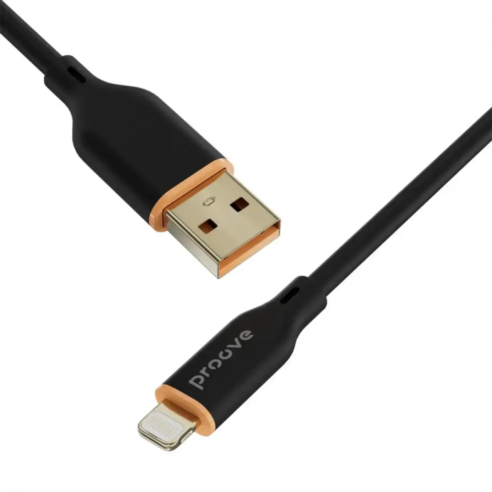 Кабель Proove Jelly Silicone Lightning 2.4A (1m) Black CCJS20001101