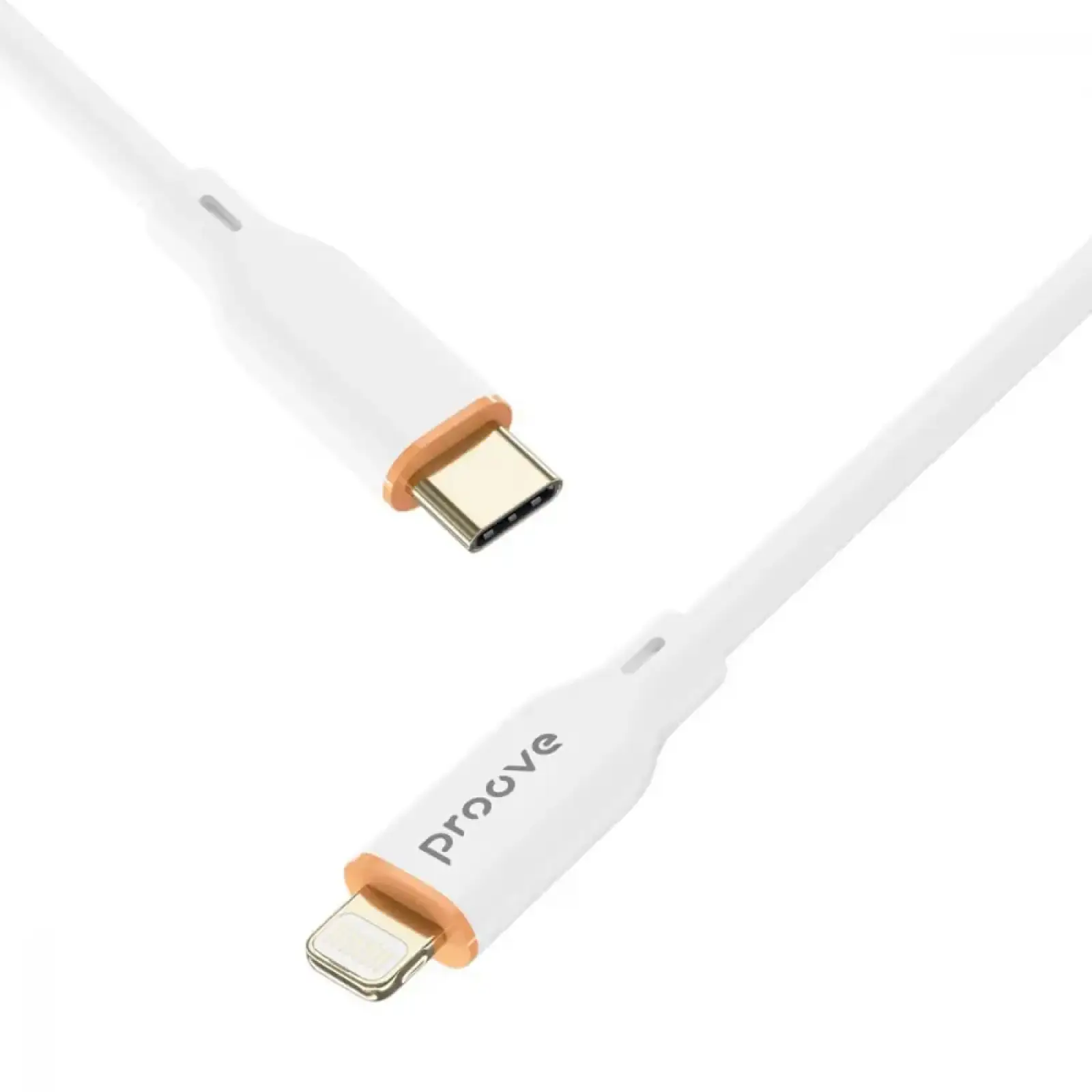 Кабель Proove Jelly Silicone Type-C to Lightning 27W (1m) White CCJS27002102