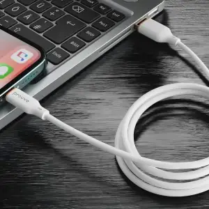 Кабель Proove Jelly Silicone Type-C to Lightning 27W (1m) White CCJS27002102