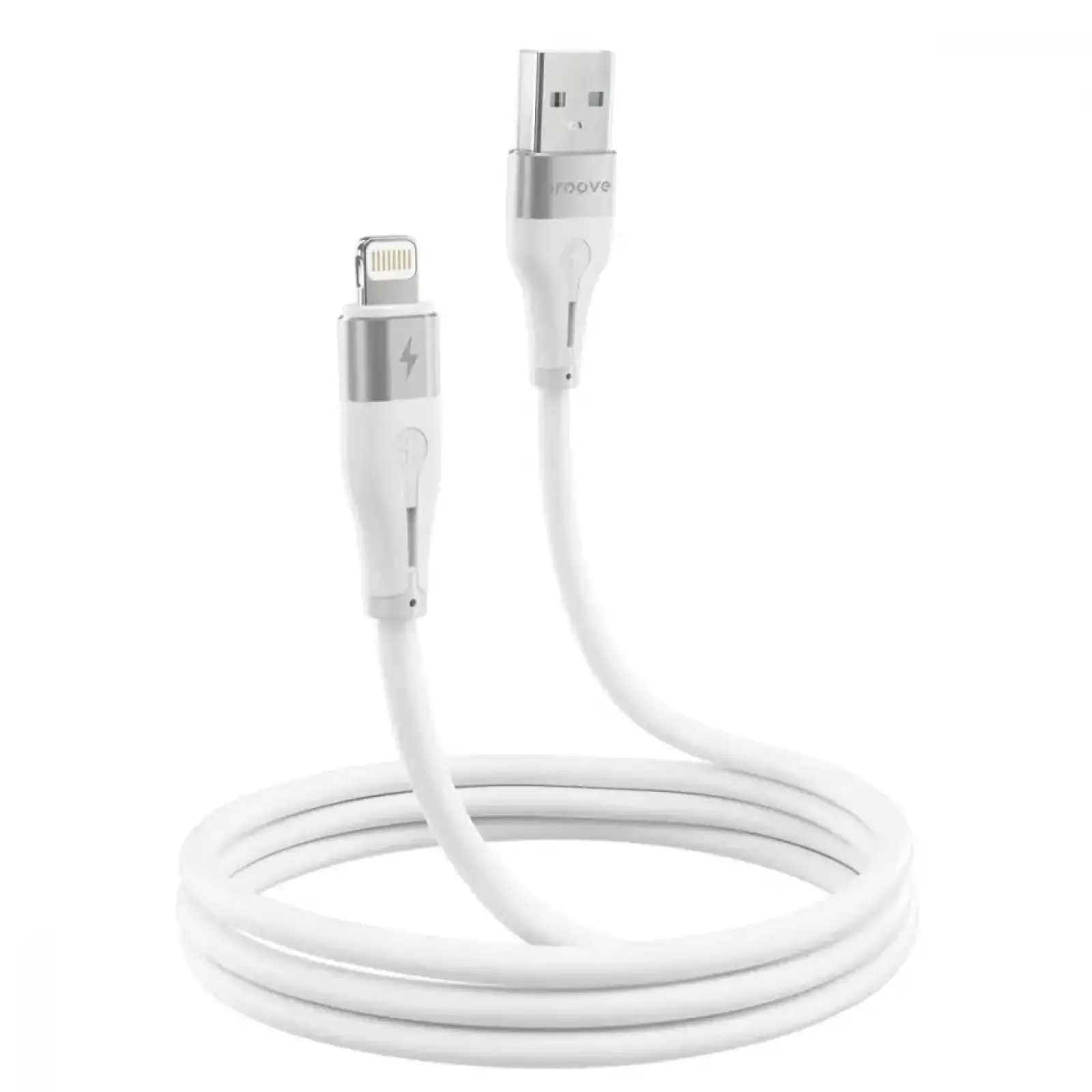 Кабель Proove Soft Silicone Lightning 2.4A (1m) White CCSO20001102