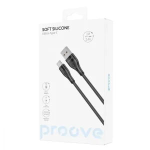Кабель Proove Soft Silicone Type-C 2.4A (1m) White CCSO20001202