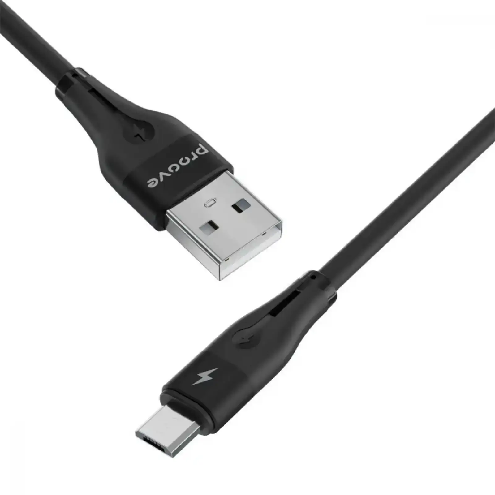 Кабель Proove Soft Silicone Micro USB 2.4A (1m) Black CCSO20001301