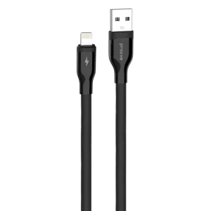 Кабель Proove Flat Out Lightning 2.4A (1m) Black CCFO20001101