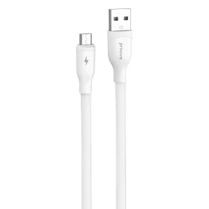 Кабель Proove Flat Out Micro USB 2.4A (1m) White CCFO20001302