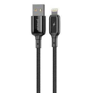 Кабель Proove Dense Metal Lightning 2.4A (1m) Black CCDM20001101