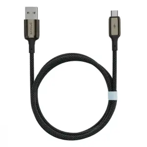 Кабель Proove Dense Metal Micro USB 2.4A (1m) Black CCDM20001301