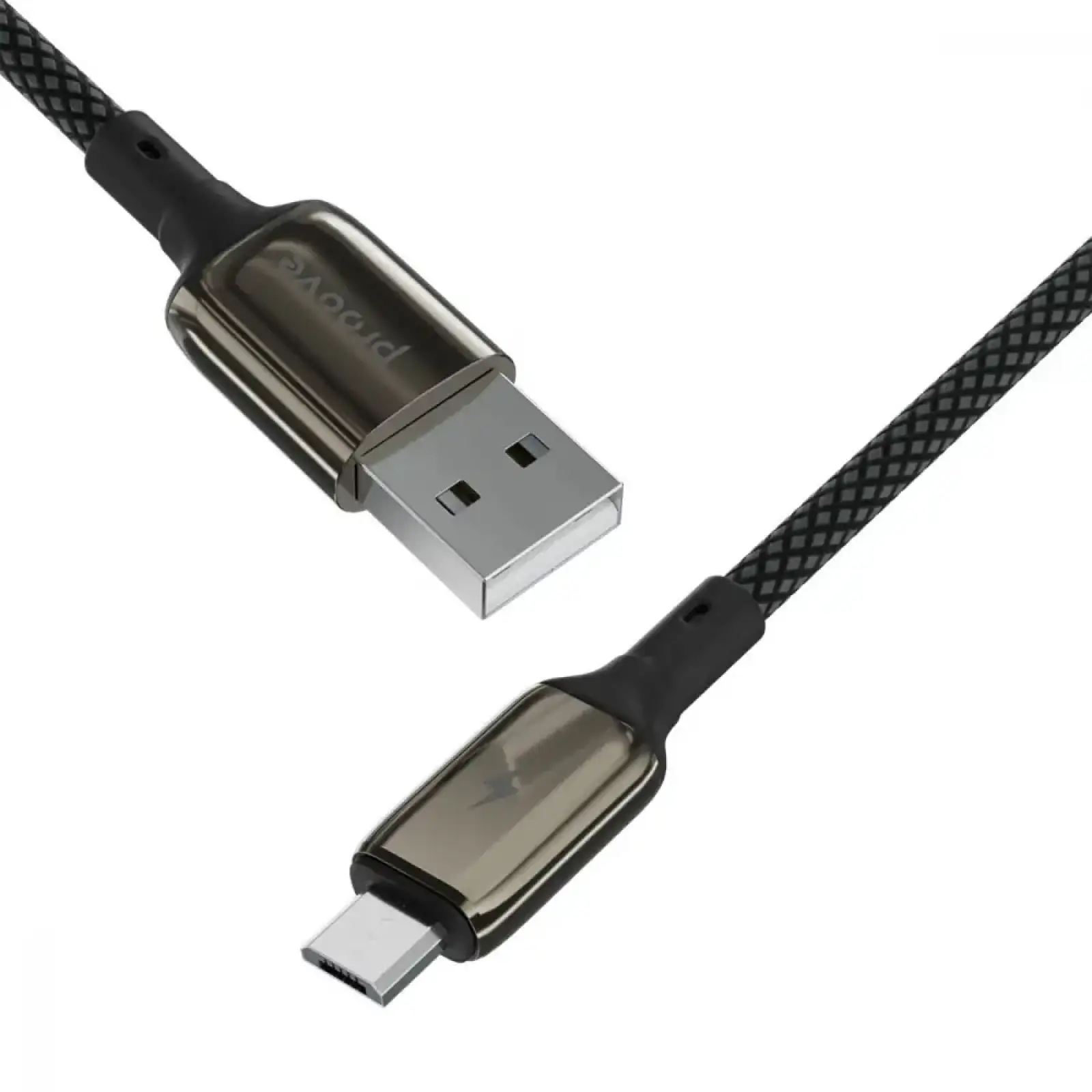 Кабель Proove Dense Metal Micro USB 2.4A (1m) White CCDM20001302