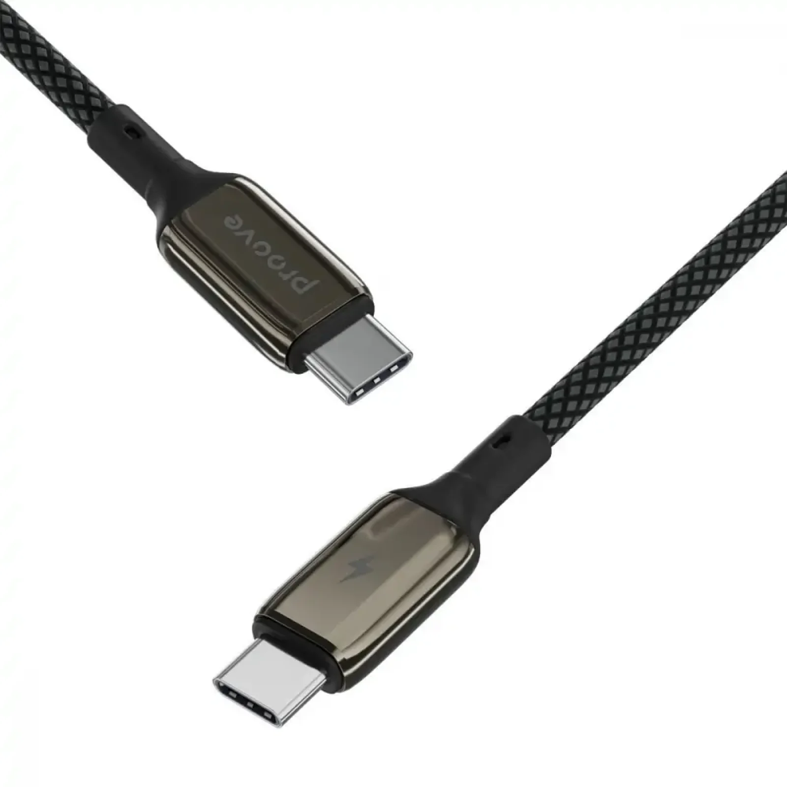 Кабель Proove Dense Metal Type-C to Type-C 60w (1m) Black CCDM60002201