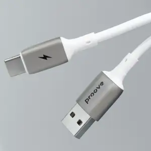 Кабель Proove Flex Metal Type-C 2.4A (1m) White CCFM20001202