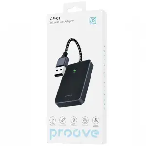 Бездротовий адаптер Proove СP-01 CarPlay Wireless Car Adapter Black SMCP00100001
