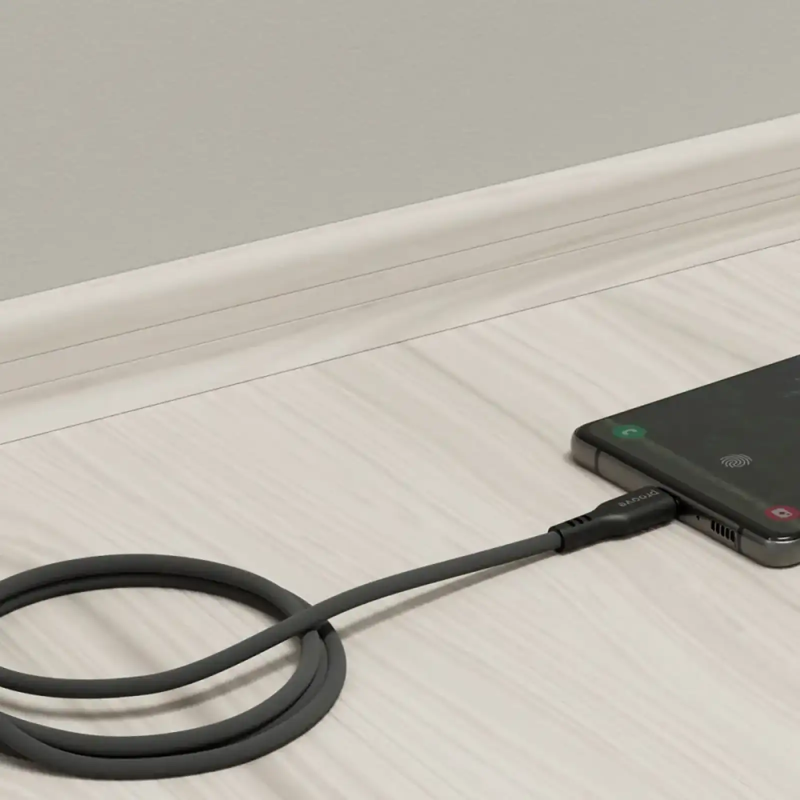 Кабель Proove Rebirth USB to Type-C 2.4A (1m) Green