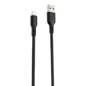 Кабель Proove Rebirth Lightning 2.4A (1m) Black CCRE60001101