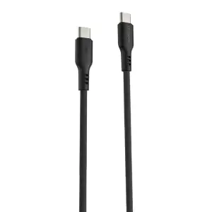 Кабель Proove Rebirth Type-C to Type-С 60W (1m) Black CCRE60002201