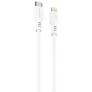 Кабель Proove Rebirth Type-C to Lightning 27W (1m) White