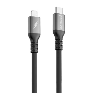 Кабель Proove ReGen Silicone Type-C to Lightning (1M) black, CCRS60002101