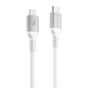 Кабель Proove ReGen Silicone Type-C to Lightning 27W (1m) White