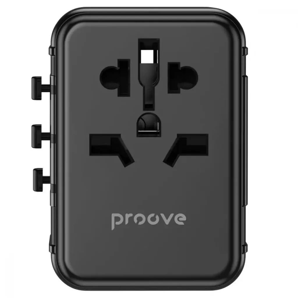 Универсальный адаптер Proove Trip 20W Black, TATL20310001