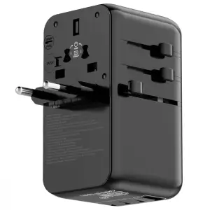 Універсальний адаптер Proove Trip 85W Black TATR85130001