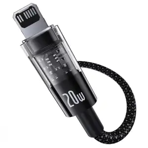 Кабель Baseus Gem Fast-Charging Data Cable Type-C to Lightning 20W 2m White, P10373001211-01