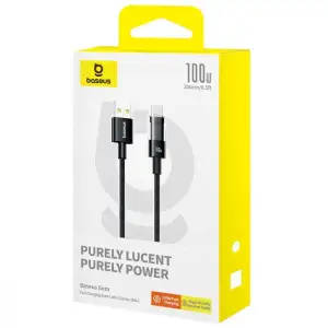 Кабель Baseus Gem Fast-Charging Data Cable Type-C 100W 2m White, P10373002211-01