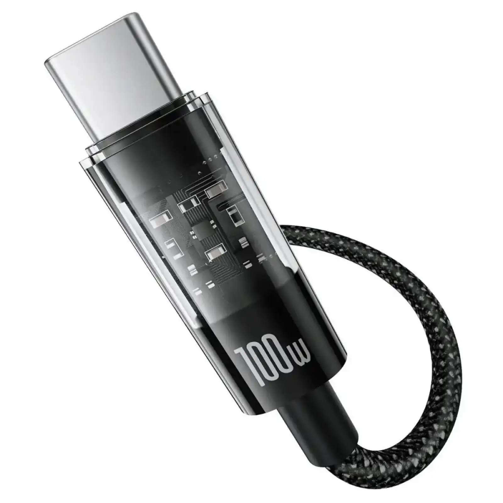 Кабель Baseus Gem Fast-Charging Data Cable Type-C 100W 2m White, P10373002211-01