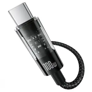 Кабель Baseus Gem Fast-Charging Data Cable Type-C 100W 2m White, P10373002211-01