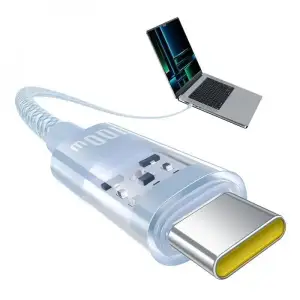 Кабель Baseus Gem Fast-Charging Type-C to Type-C 100W 2m Black, P10373000111-01