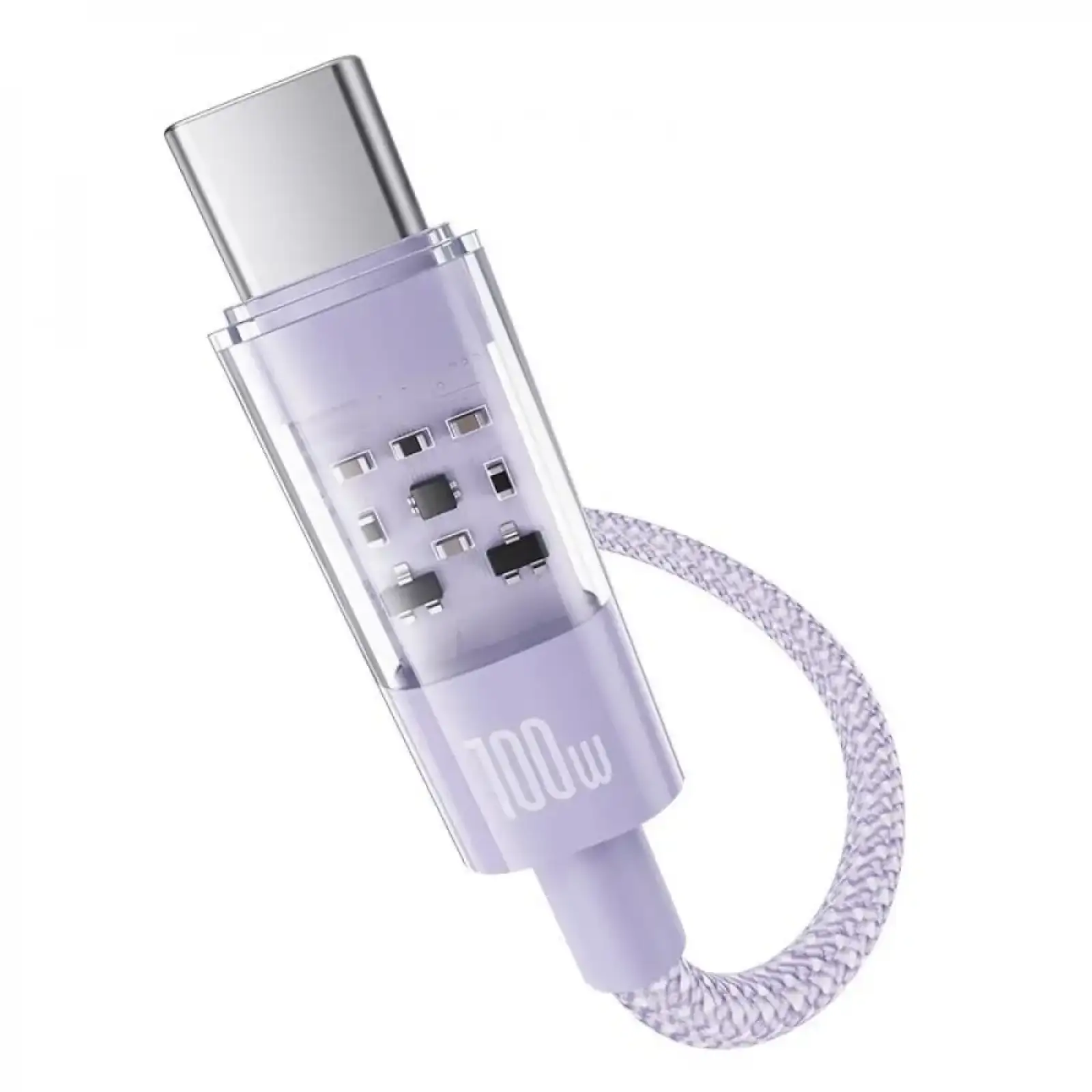 Кабель Baseus Gem Fast-Charging Type-C to Type-C 100W 2m Black, P10373000111-01