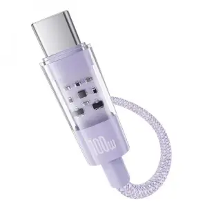 Кабель Baseus Gem Fast-Charging Type-C to Type-C 100W 2m Black, P10373000111-01