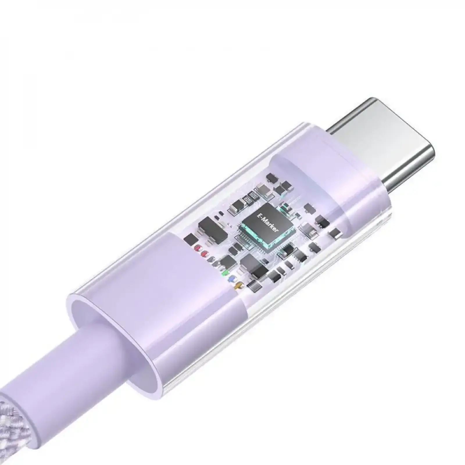 Кабель Baseus Gem Fast-Charging Type-C to Type-C 100W 2m Black, P10373000111-01